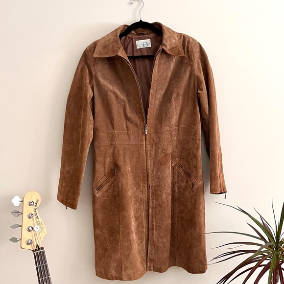 Brown Suede Jacket - Picture 1 of 4
